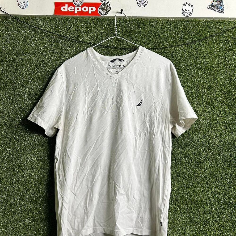Nautica Men's White T-shirt